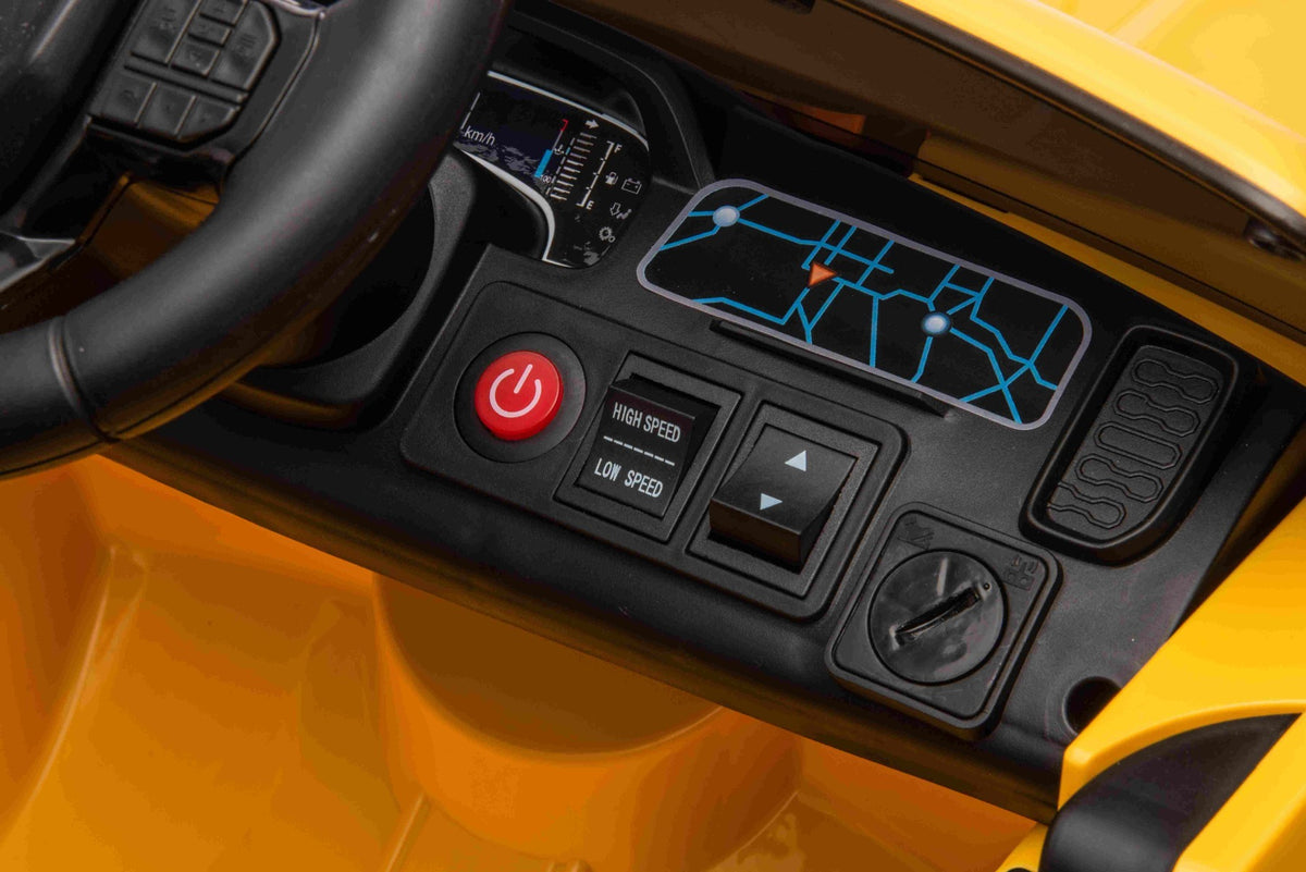 Ford 707 12V – Voiture électrique enfant | Noir