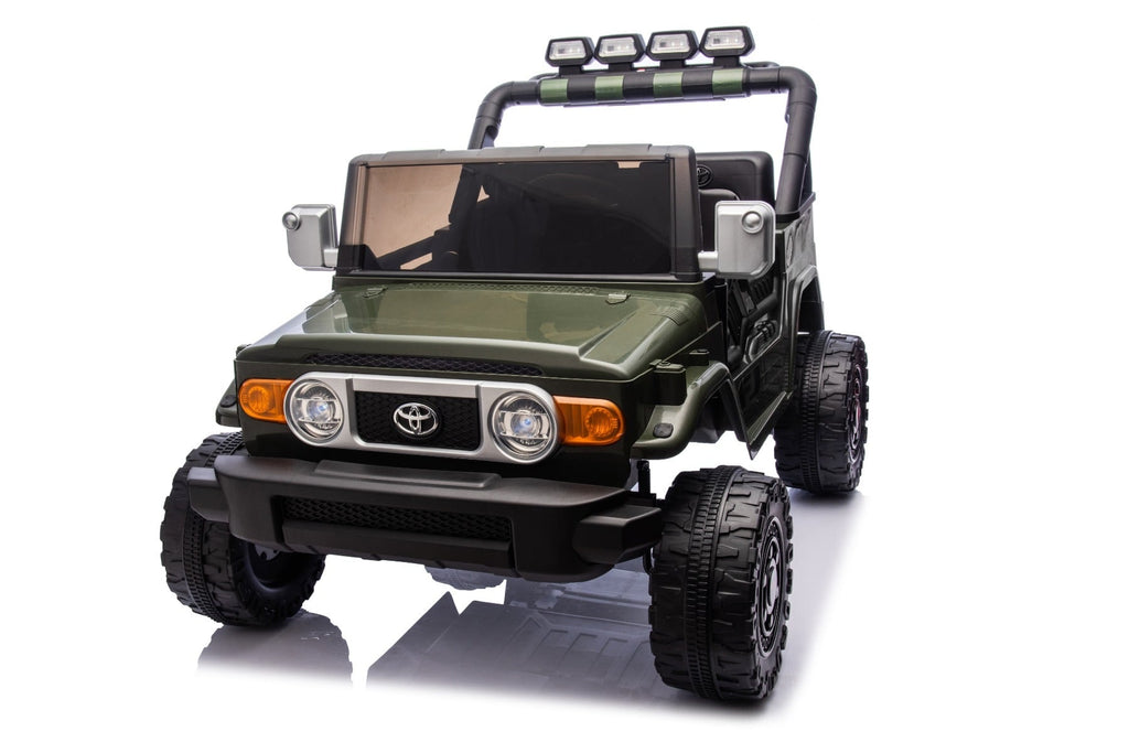 Toyota FJ Cruiser 24V – Voiture électrique enfant 2 places | Vert