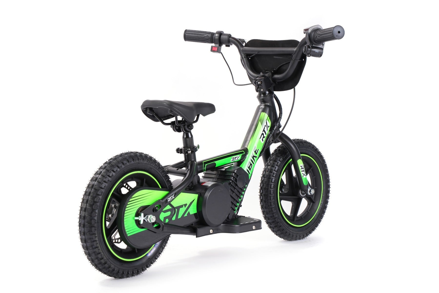 RIRIBIKE RTX3 12" 24V – Draisienne électrique enfant | Vert