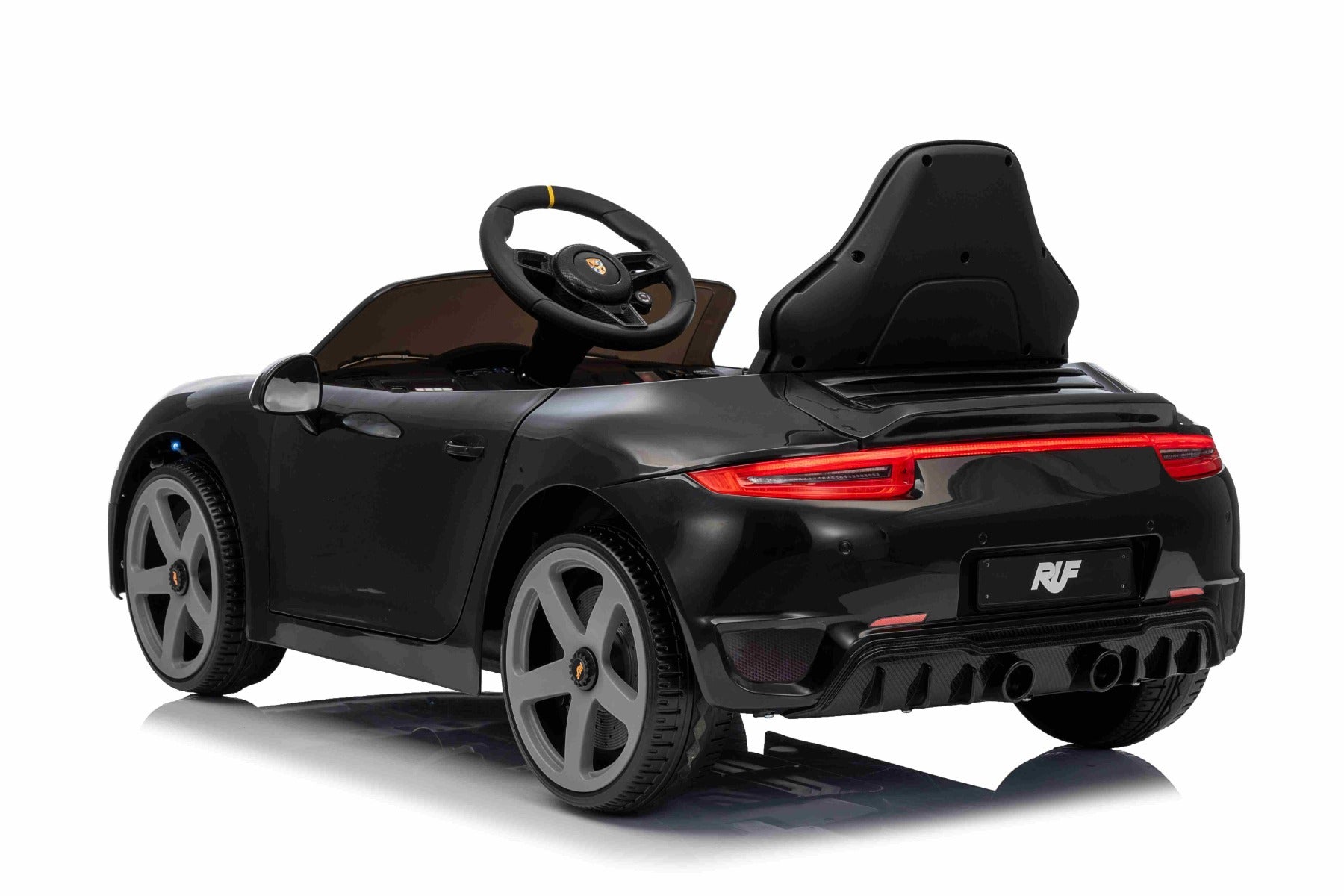 RUF GT 12V – Voiture électrique enfant | Noir