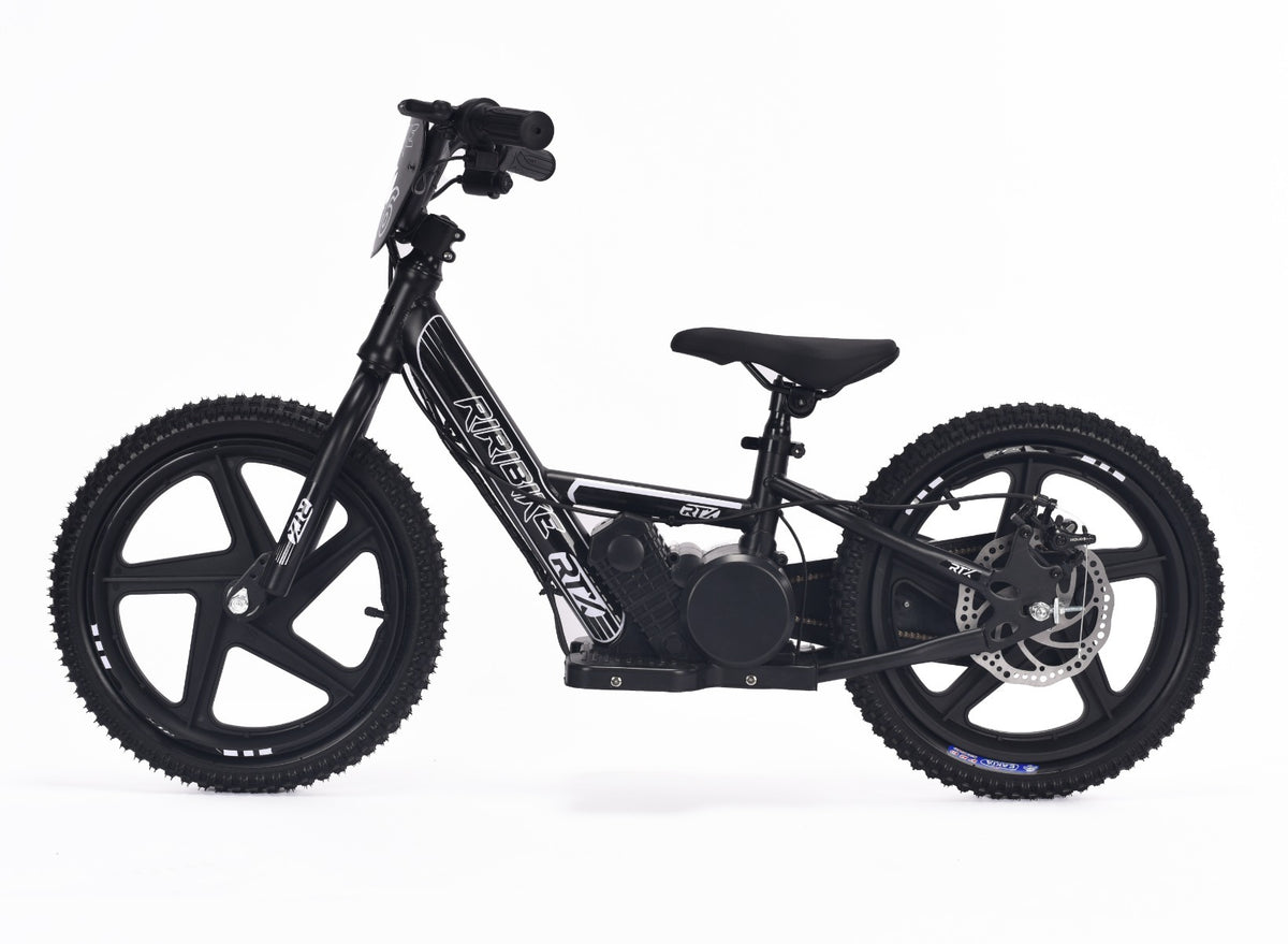 RIRIBIKE RTX6 16" 24V – Draisienne électrique enfant | Noir
