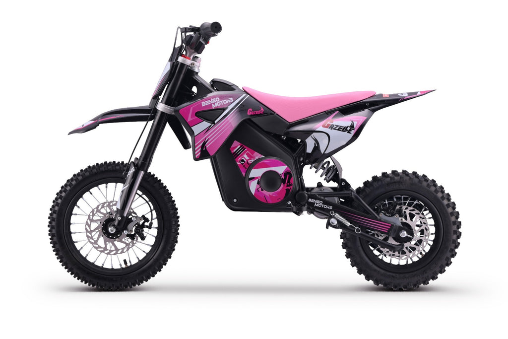Gazelle 1000 W – Moto électrique enfant | Rose