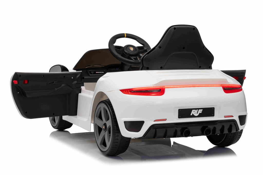 RUF GT 12V – Voiture électrique enfant | Blanc