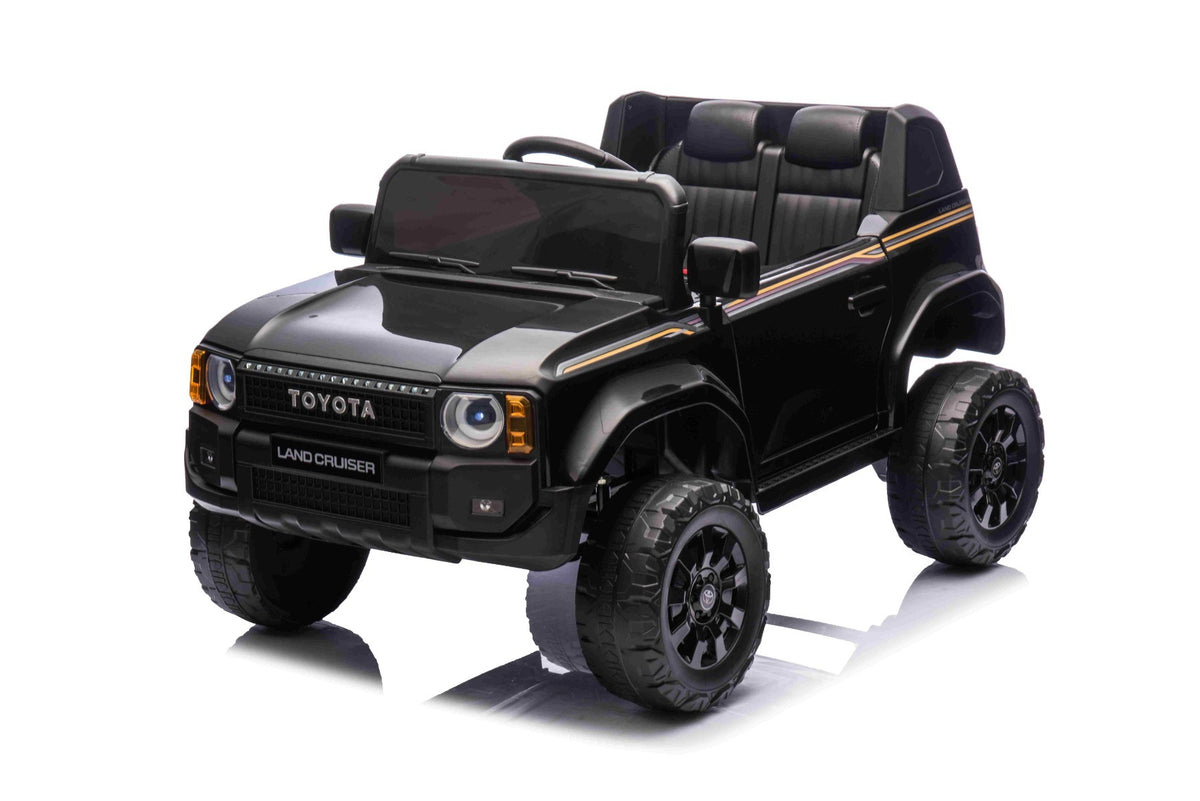 Toyota Land Cruiser 12V – Voiture électrique enfant | Noir