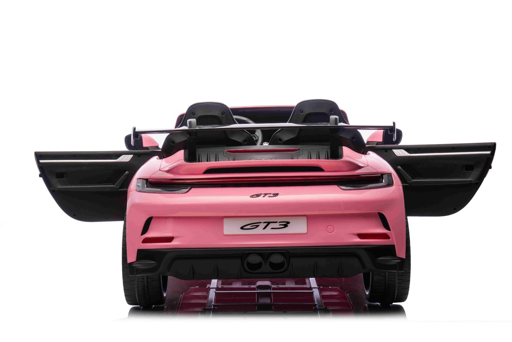 Porsche 911 GT3 24V – Voiture électrique enfant 2 places | Rose