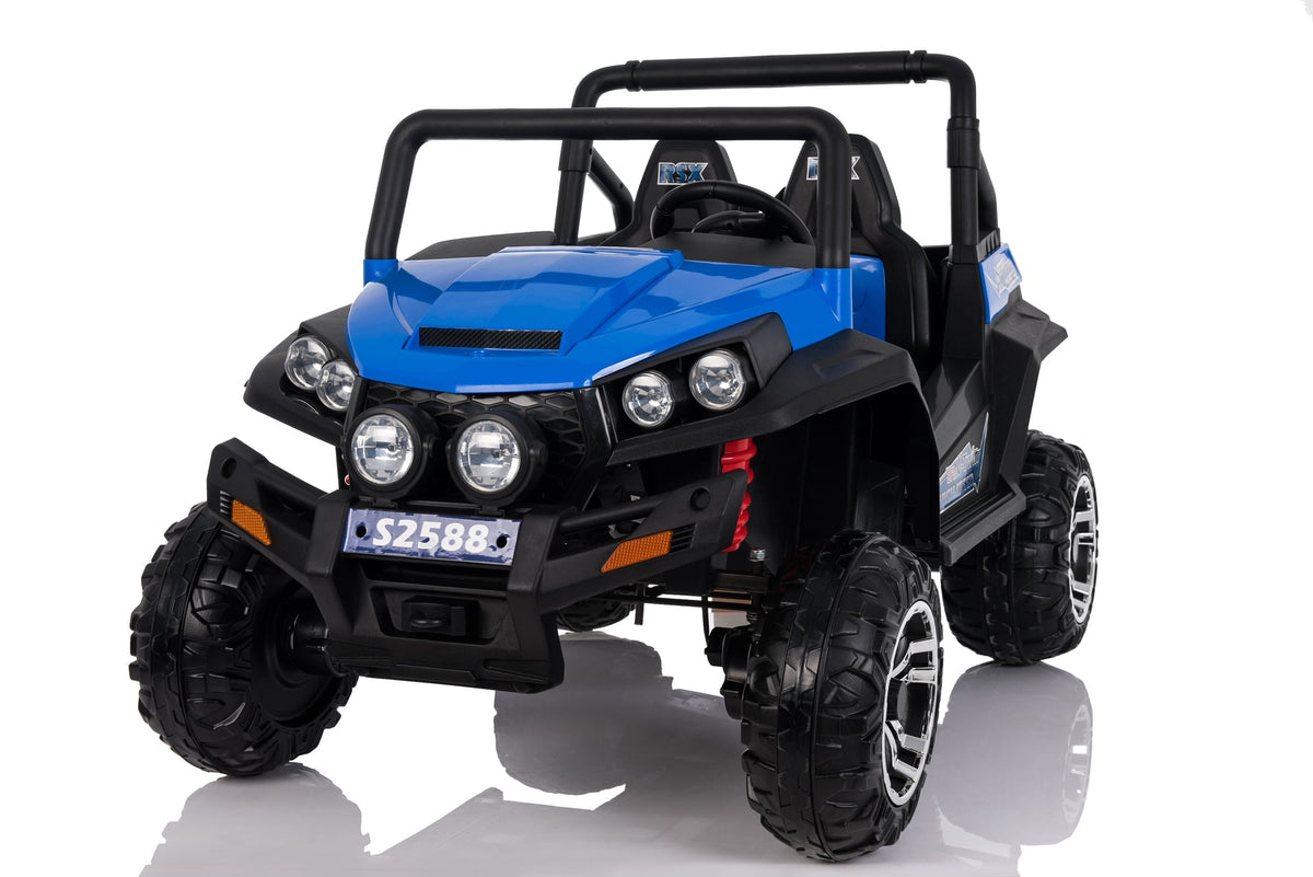 RSX 24V – Voiture électrique enfant 2 places | Bleu