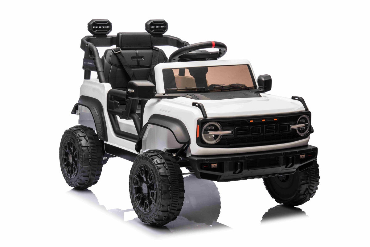 Ford Bronco 12V – Voiture électrique enfant | Blanc