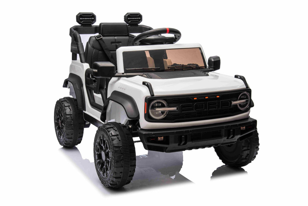 Ford Bronco 12V – Voiture électrique enfant | Blanc