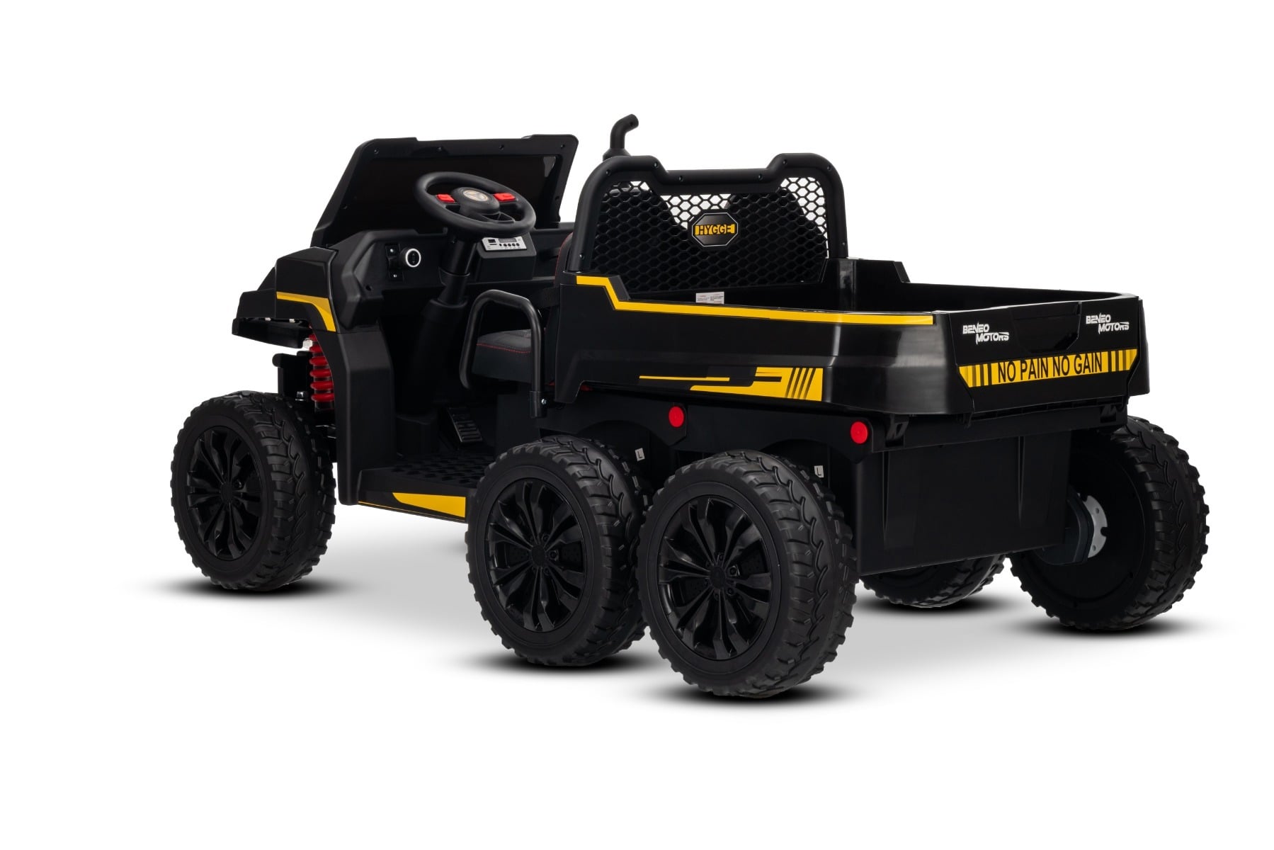Rider XXL 24V – Voiture électrique enfant 2 places | Noir