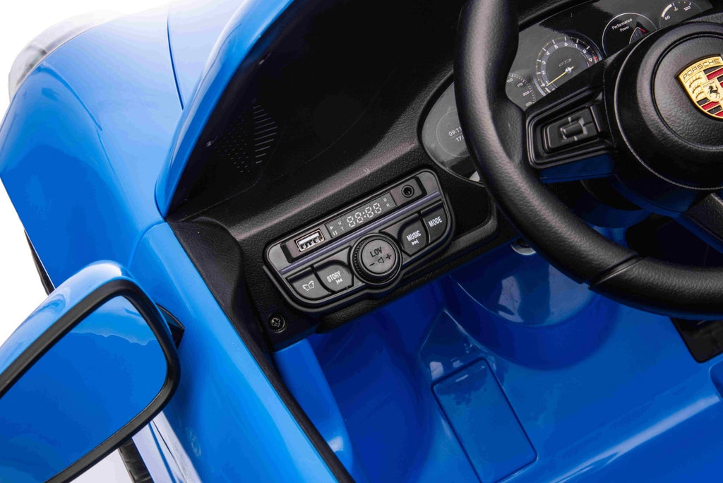 Porsche 911 GT3 24V – Voiture électrique enfant 2 places | Bleu