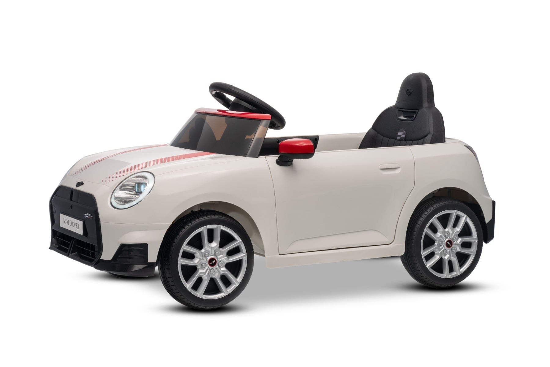 MINI Cooper 12V – Voiture électrique enfant | Blanc