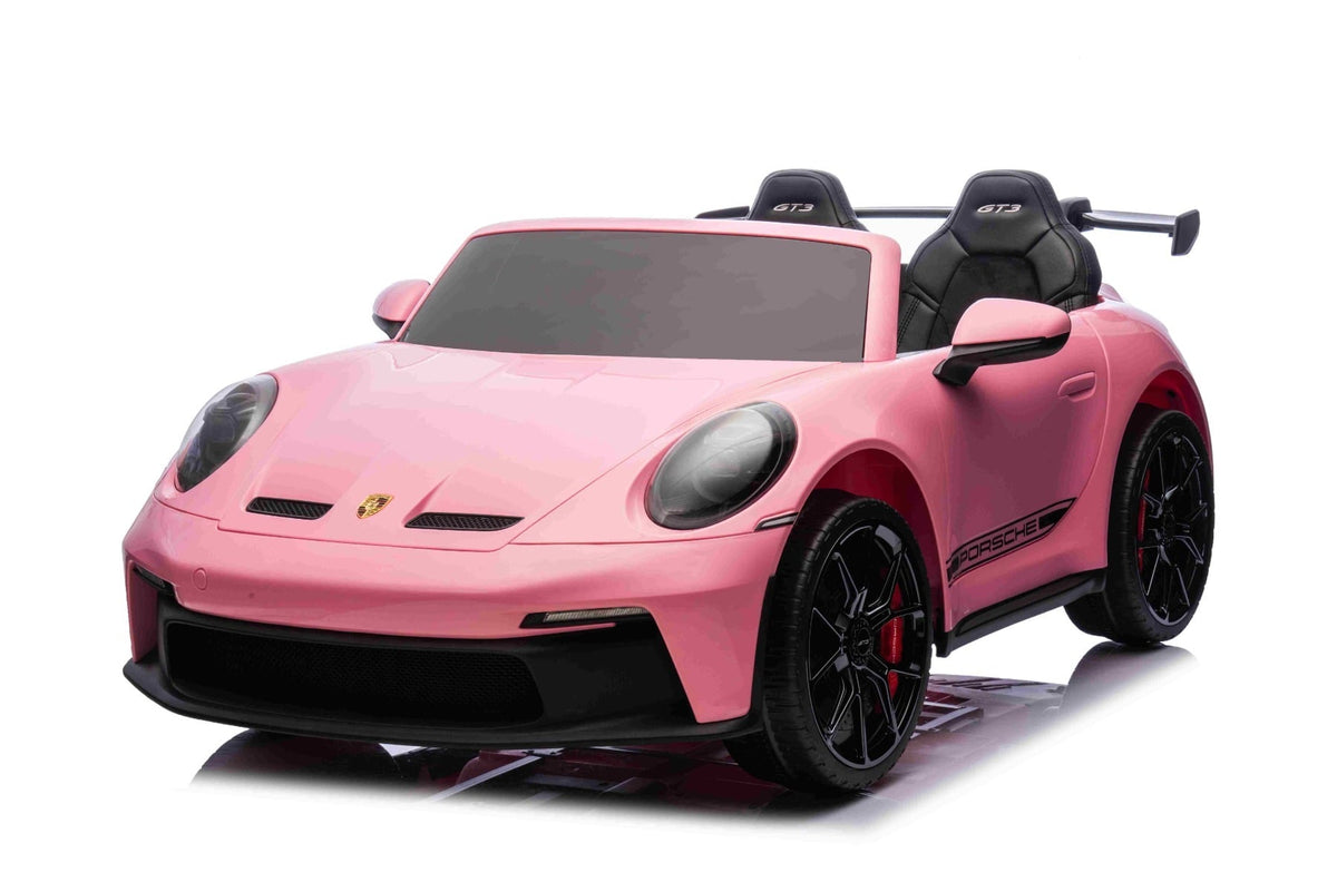 Porsche 911 GT3 24V électrique enfant rose