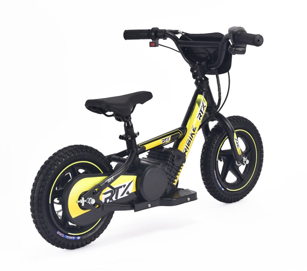 RIRIBIKE RTX3 12" 24V – Elektrische loopfiets kind | Geel