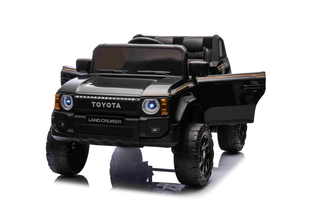 Toyota Land Cruiser 12V – Voiture électrique enfant | Noir