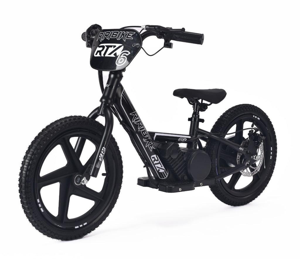 RIRIBIKE RTX6 16" 24V – Draisienne électrique enfant | Noir
