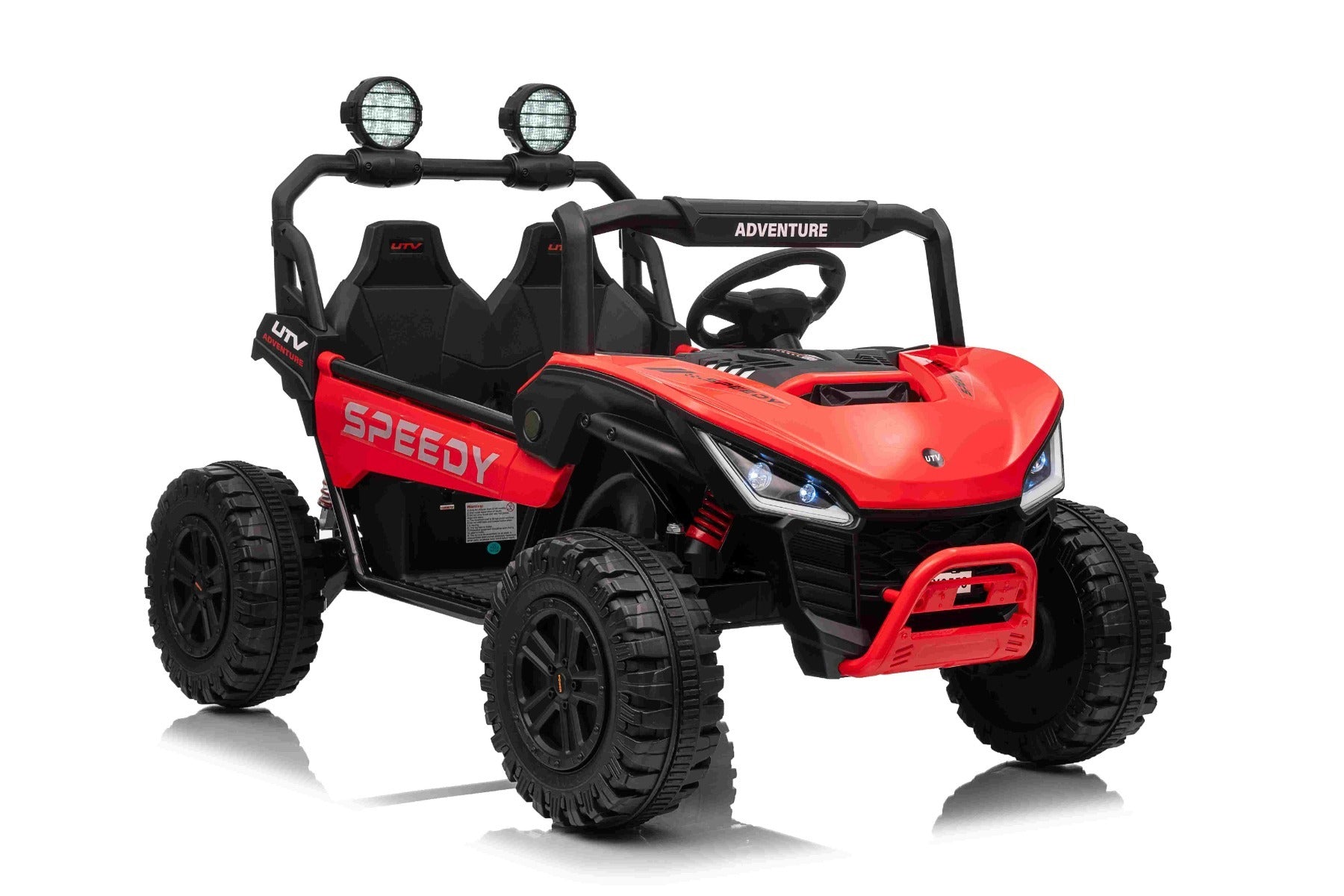 T-Rex Ride 24V – Voiture électrique enfant 2 places | Rouge