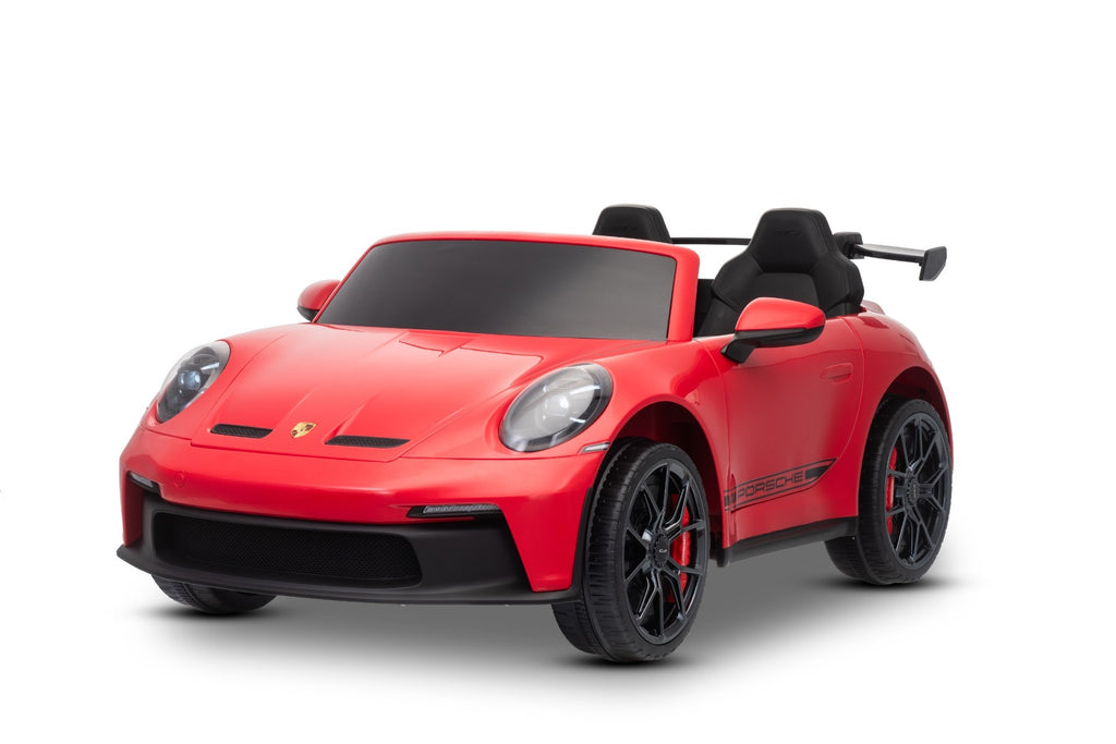 Porsche 911 GT3 24V – Voiture électrique enfant 2 places | Rouge