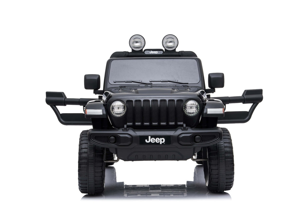 JEEP Wrangler 12V – Voiture électrique enfant 2 places | Noir