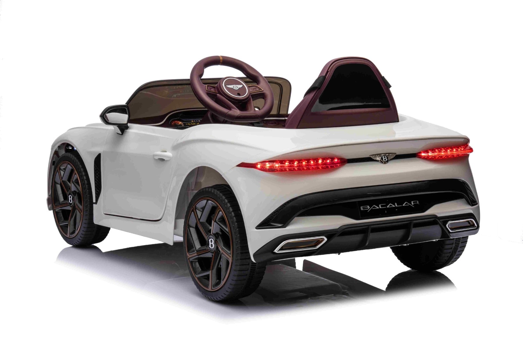 Bentley Bacalar 12V – Voiture électrique enfant | Blanc
