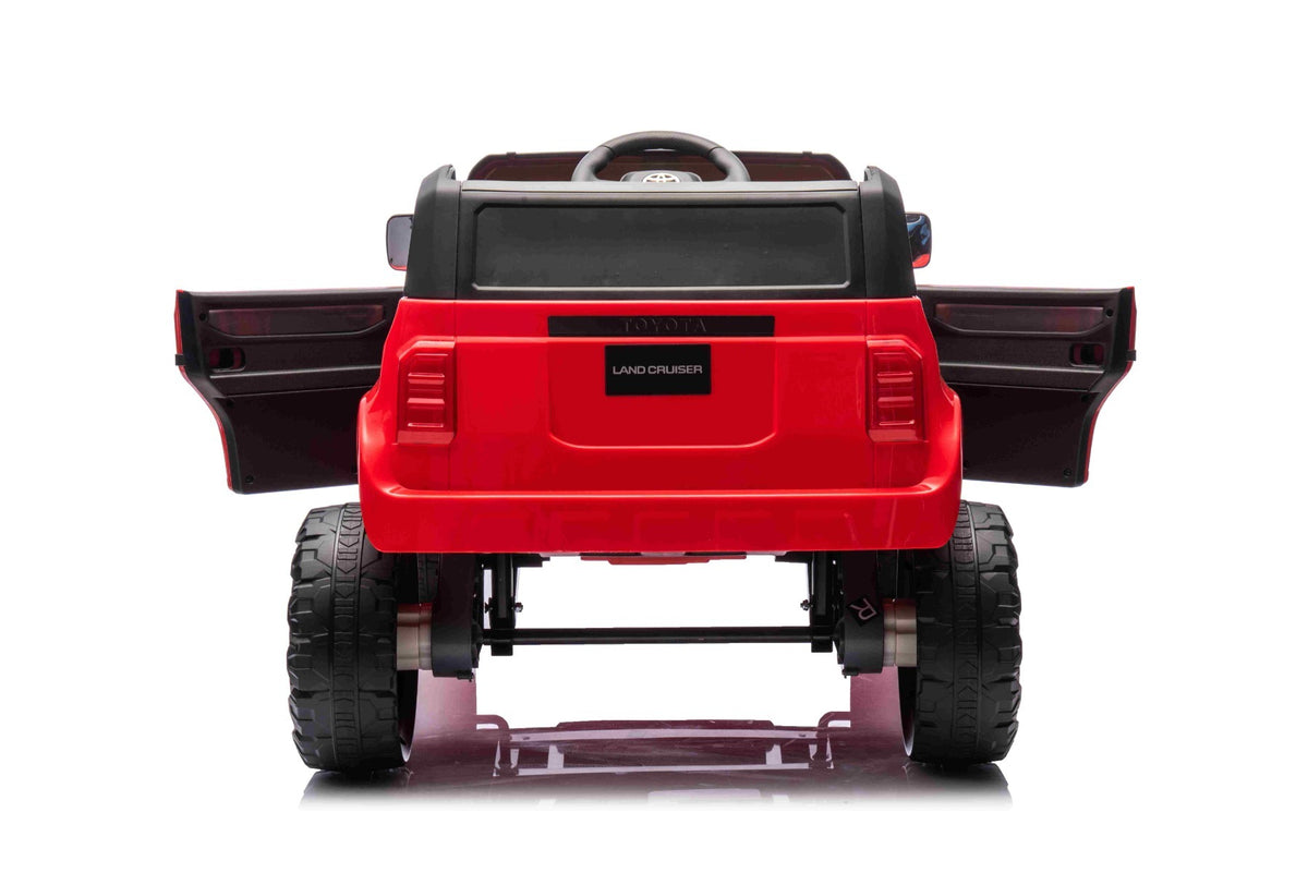 Toyota Land Cruiser 12V – Voiture électrique enfant | Rouge