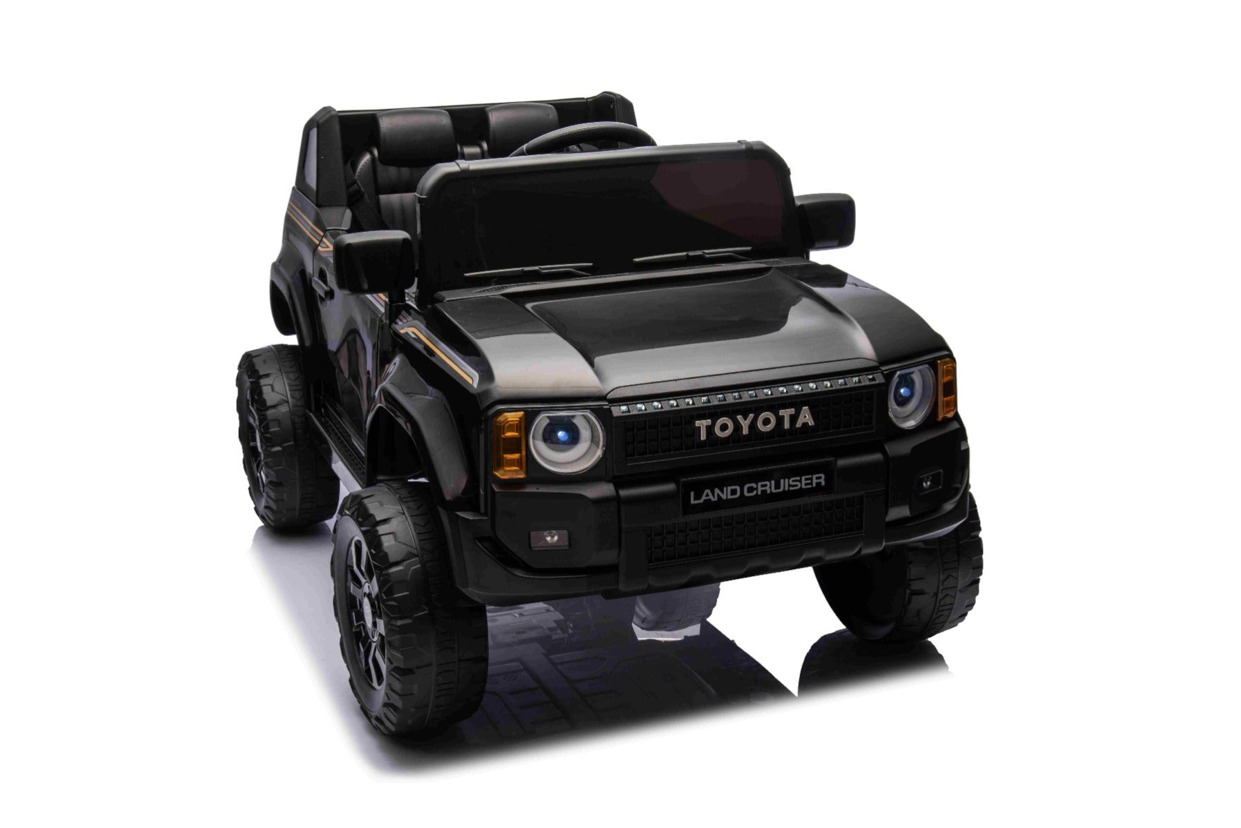 Toyota Land Cruiser 12V – Voiture électrique enfant | Noir