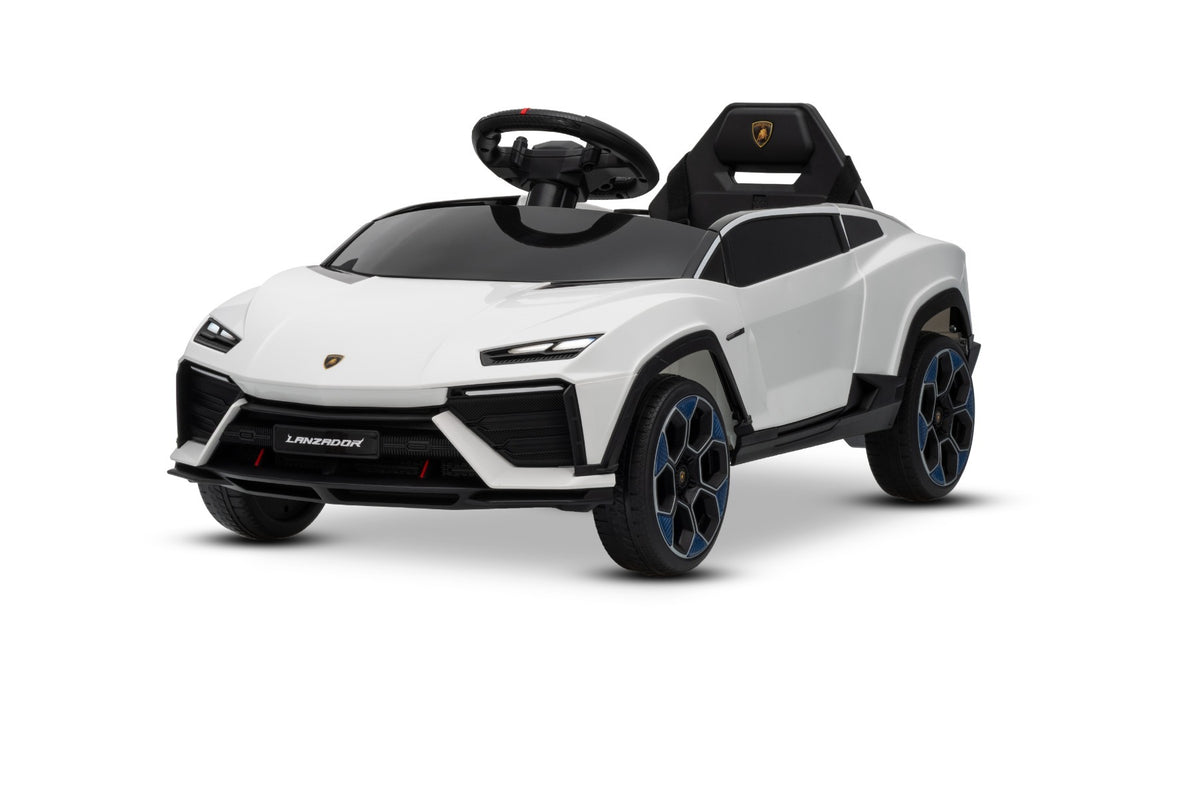 Lamborghini Lanzador 12V – Voiture électrique enfant | Blanc