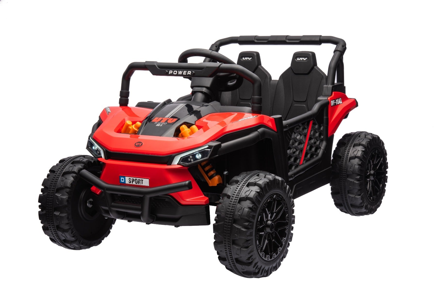 UTV 12V – Buggy électrique enfant | Rouge