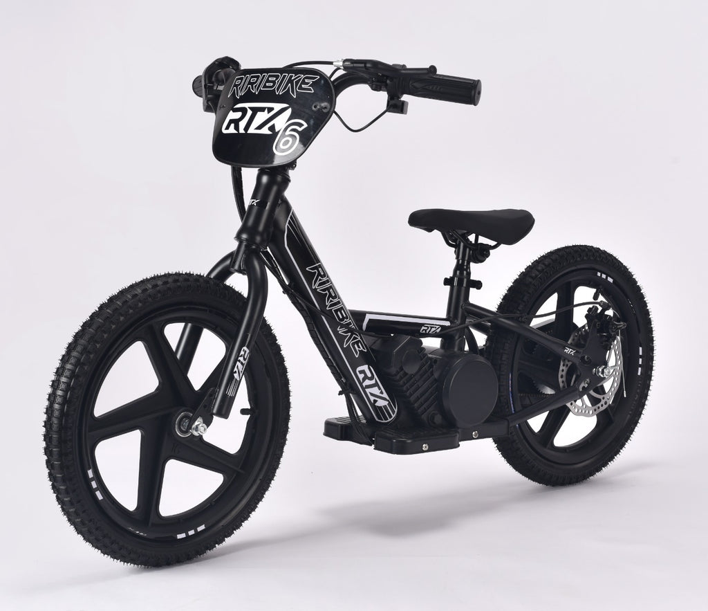 RIRIBIKE RTX6 16" 24V – Draisienne électrique enfant | Noir