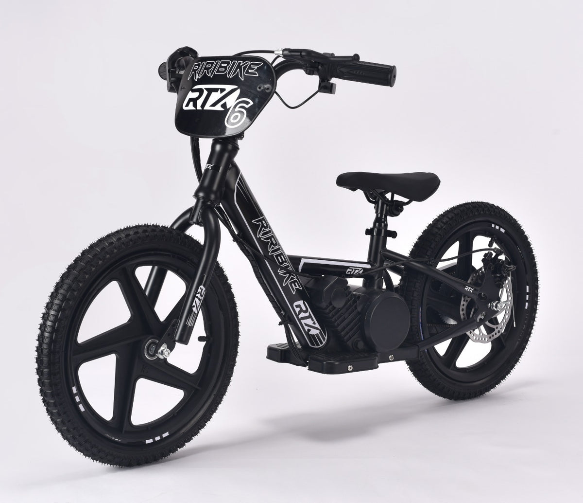 RIRIBIKE RTX6 16" 24V – Draisienne électrique enfant | Noir