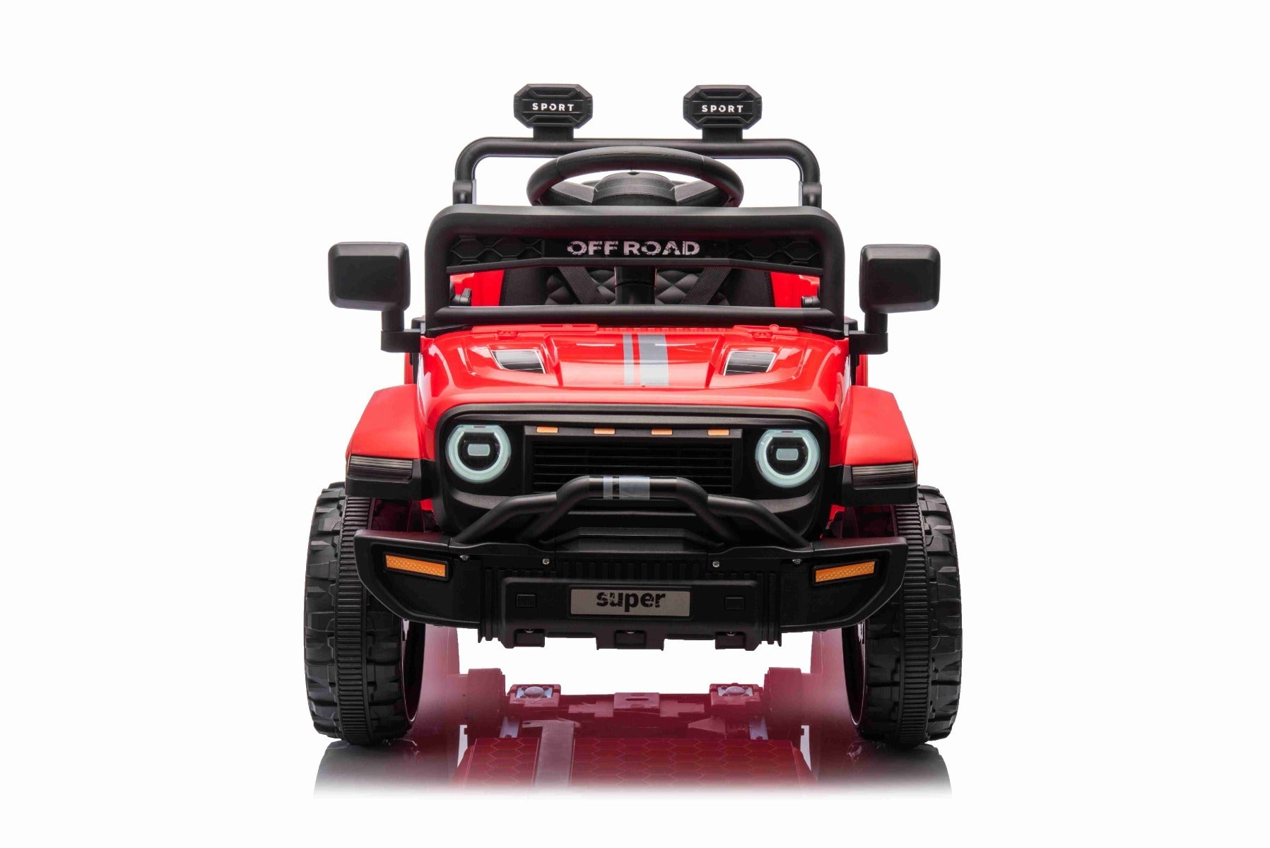 Offroad 12V – Voiture électrique enfant | Rouge