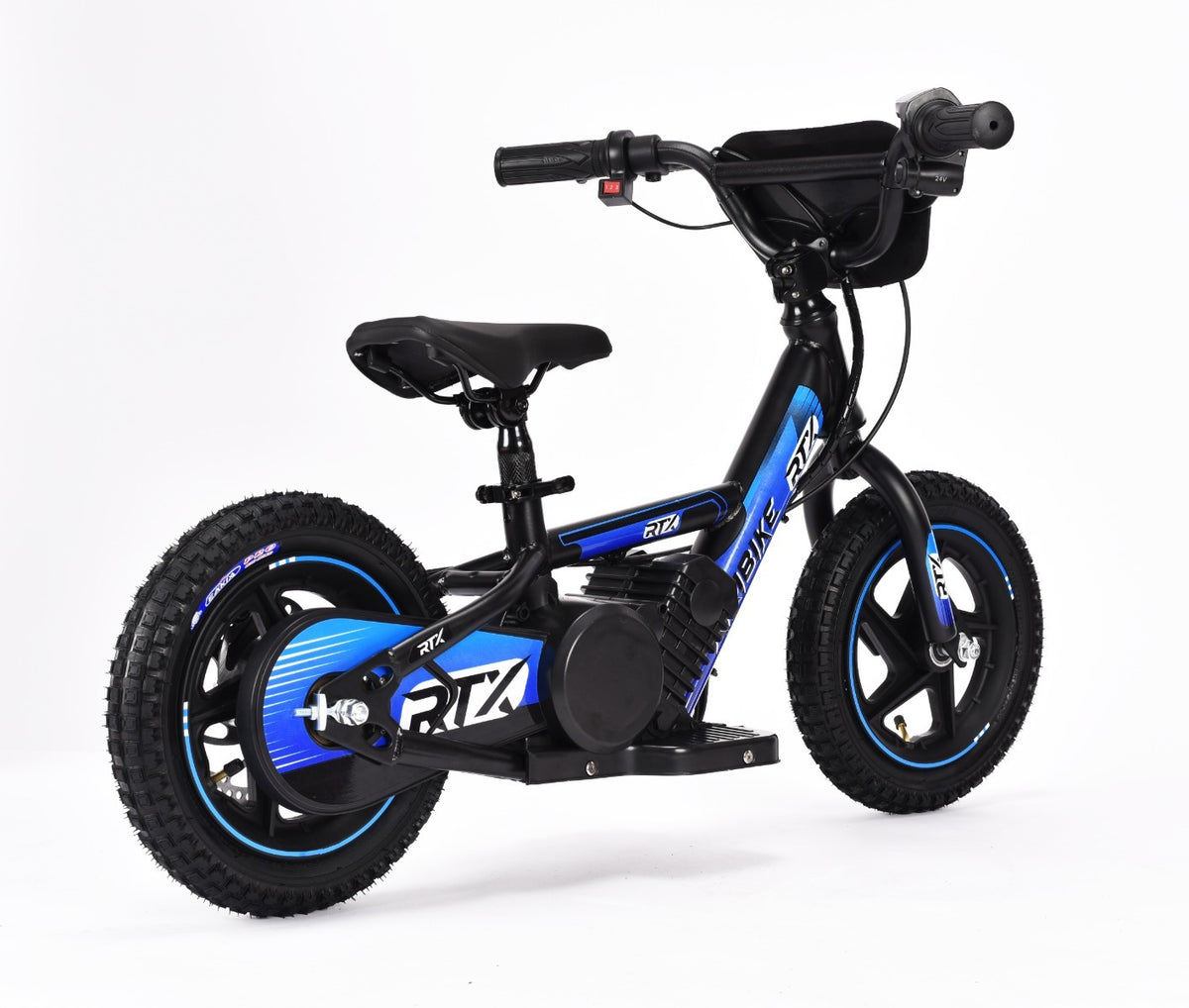 RIRIBIKE RTX3 12" 24V – Draisienne électrique enfant | Bleu
