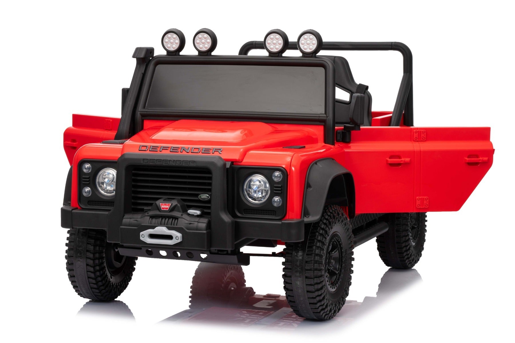 Land Rover Defender 110 SVX 12V – Voiture électrique enfant | Rouge
