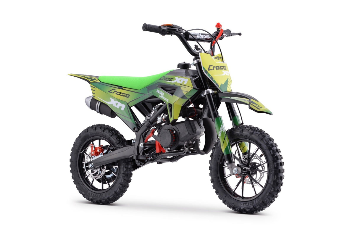 Cross XM 50 – Dirt bike thermique enfant | Vert