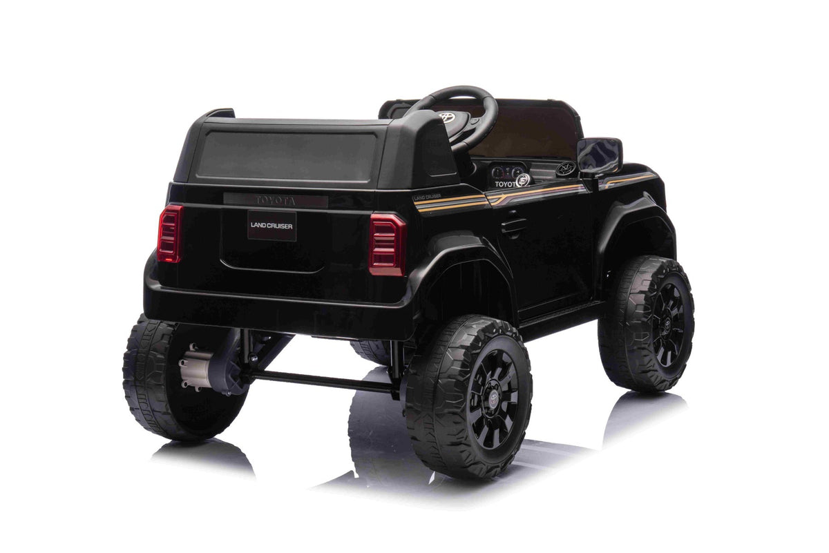 Toyota Land Cruiser 12V – Voiture électrique enfant | Noir
