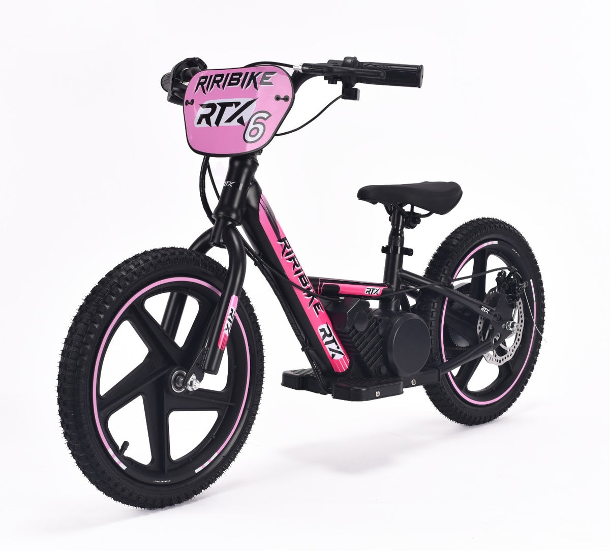 RIRIBIKE RTX6 16" 24V – Draisienne électrique enfant | Rose