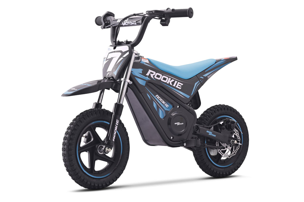 Rookie 12" 250 W – Moto électrique enfant | Bleu