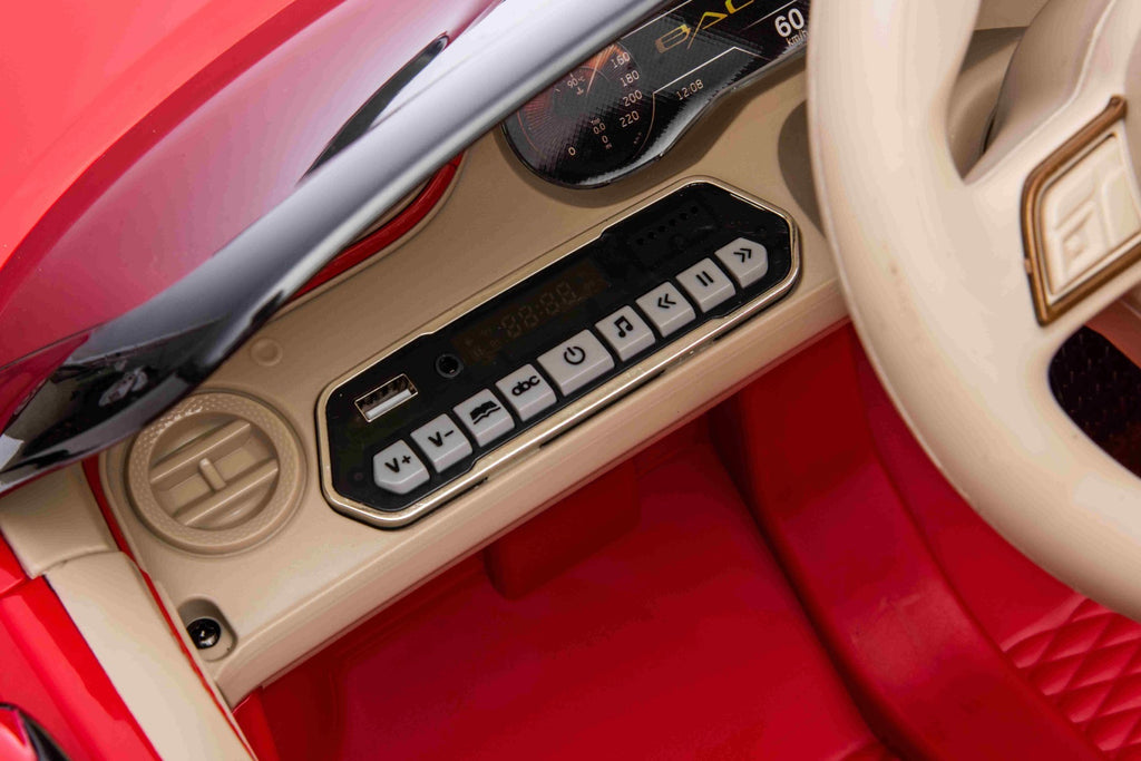 Bentley Bacalar 12V – Voiture électrique enfant | Rouge