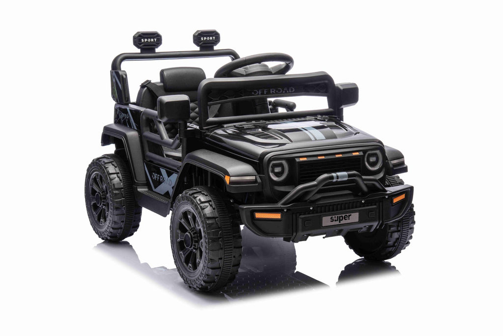 Offroad 12V – Voiture électrique enfant | Noir