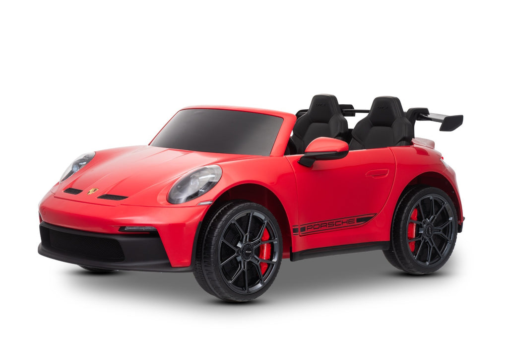 Porsche 911 GT3 24V – Voiture électrique enfant 2 places | Rouge