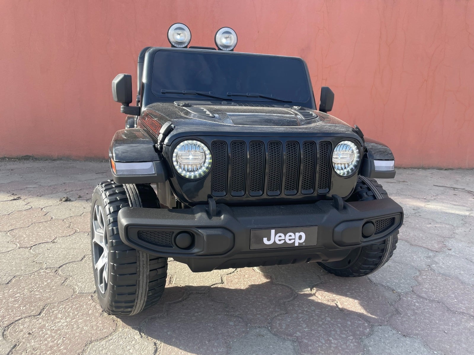 JEEP Wrangler 12V – Voiture électrique enfant 2 places | Noir