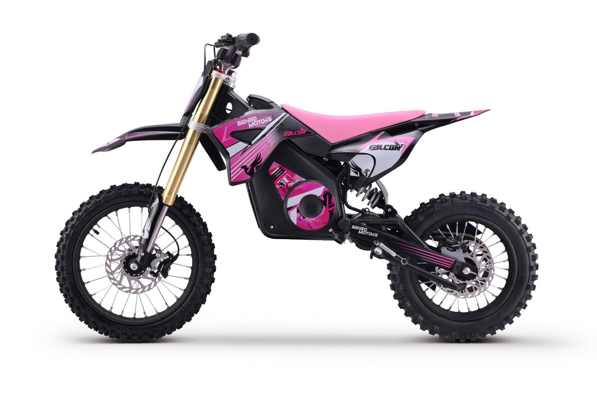 Falcon 1600 W – Moto électrique enfant | Rose