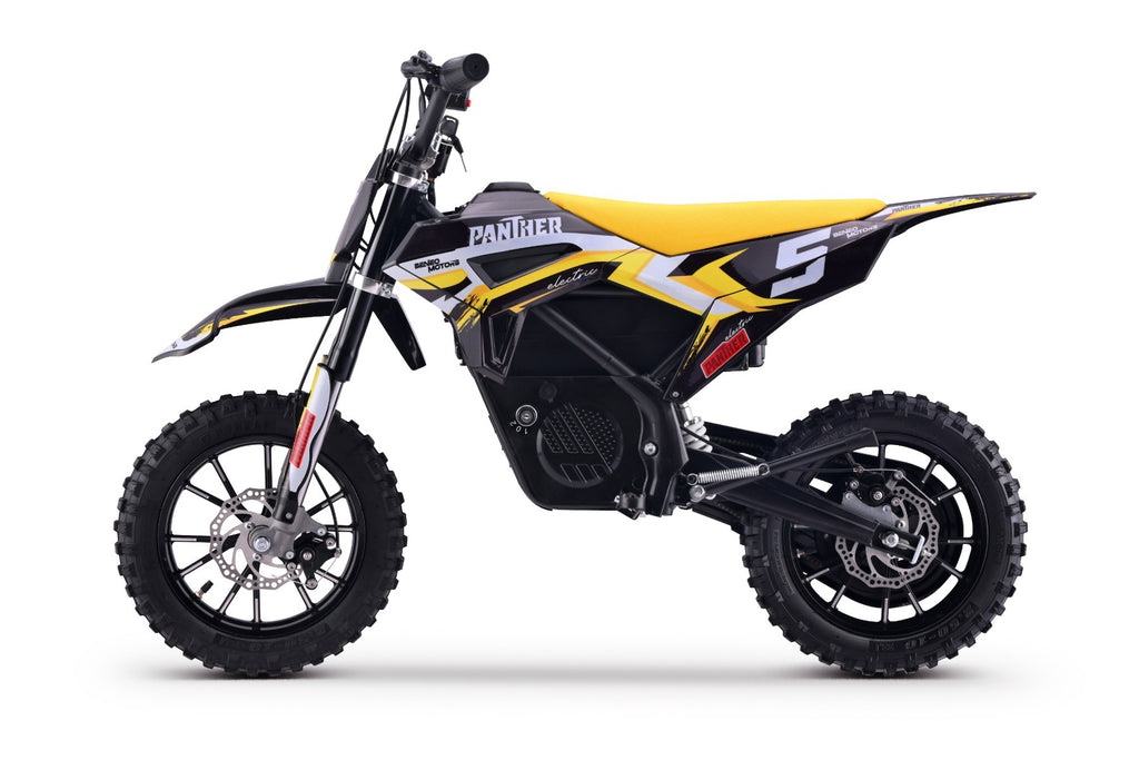 Panther 550 W – Moto électrique enfant | Jaune