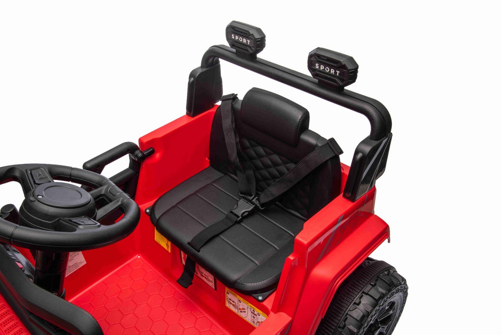 Offroad 12V – Voiture électrique enfant | Rouge