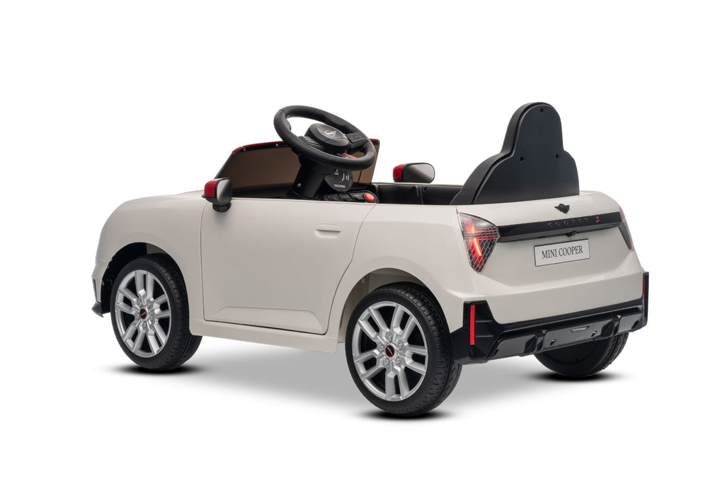 MINI Cooper 12V – Voiture électrique enfant | Blanc