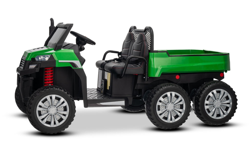 Rider XXL 24V – Voiture électrique enfant 2 places | Vert
