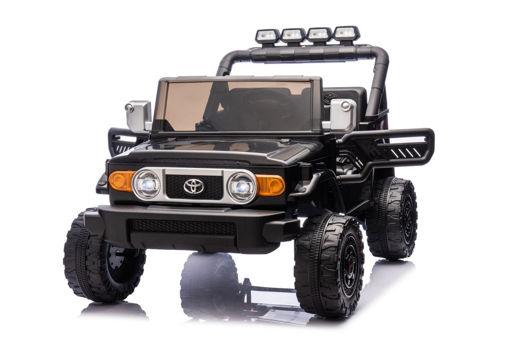 Toyota FJ Cruiser 24V – Voiture électrique enfant 2 places | Noir