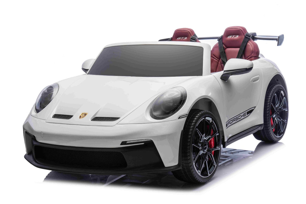 Porsche 911 GT3 24V électrique enfant blanc