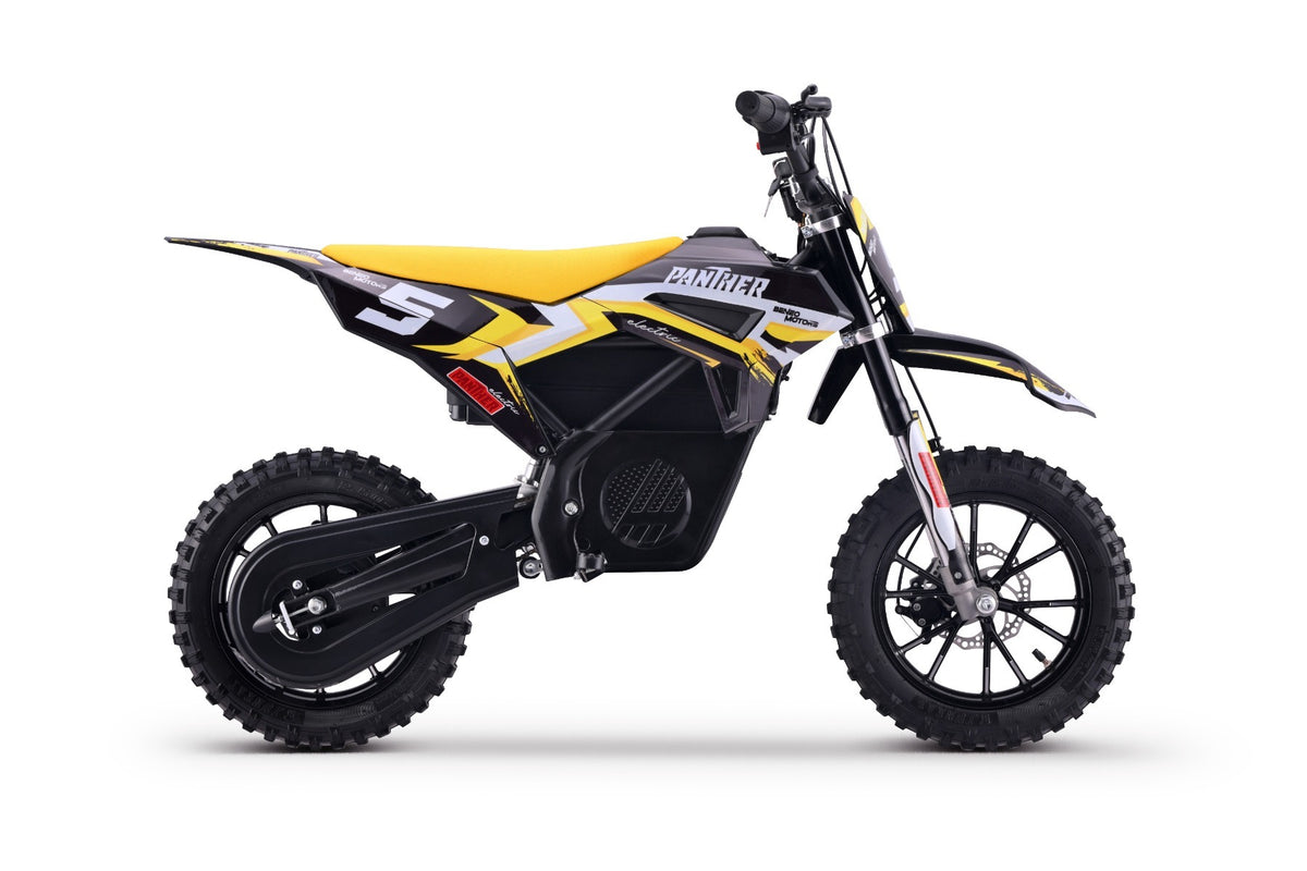 Panther 550 W – Moto électrique enfant | Jaune