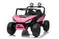 T-Rex Ride 24V – Voiture électrique enfant 2 places | Rose