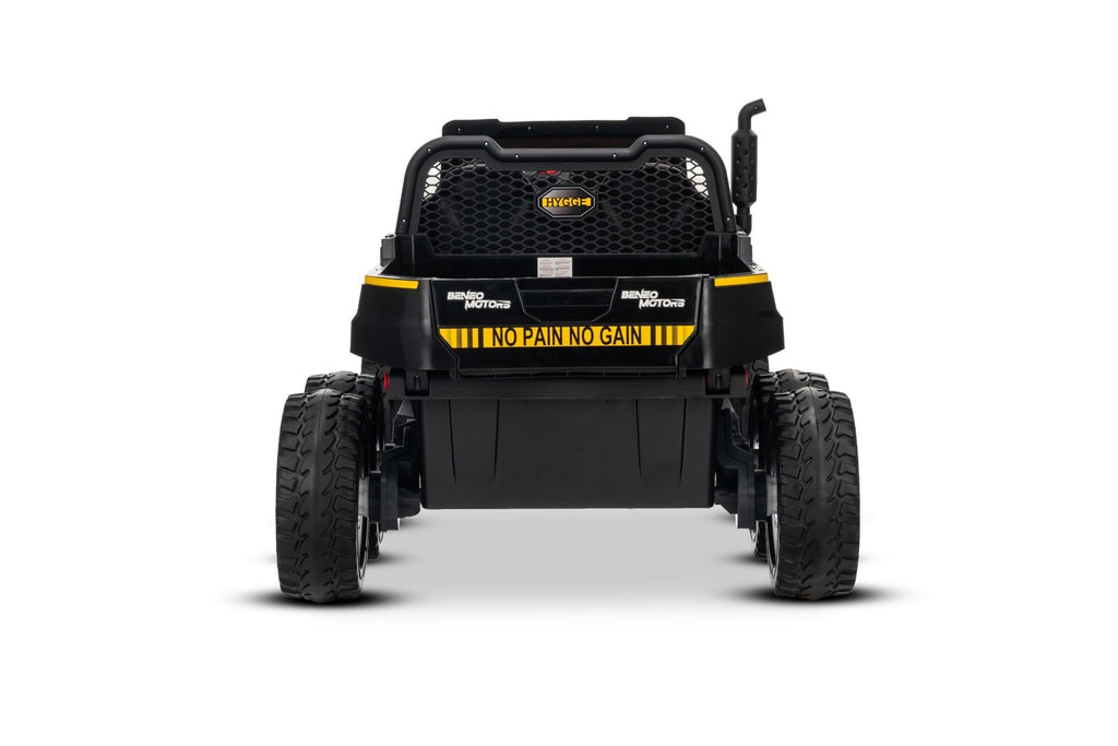 Rider XXL 24V – Voiture électrique enfant 2 places | Noir